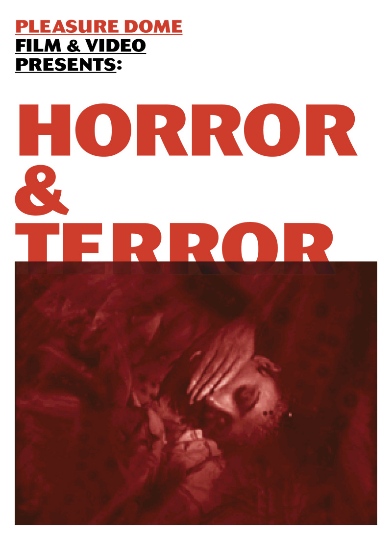 Horror & Terror Handbill